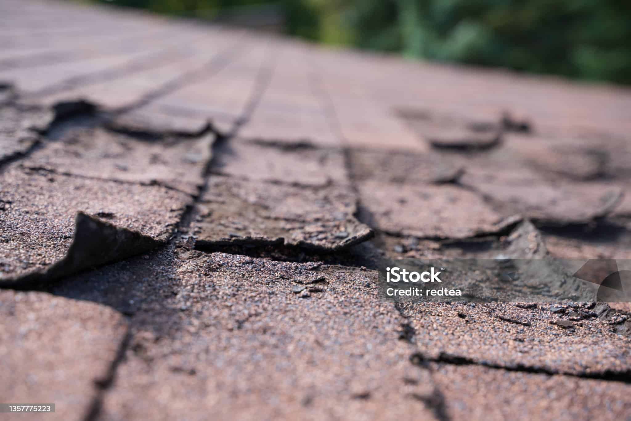 Weathered and Damaged Roof