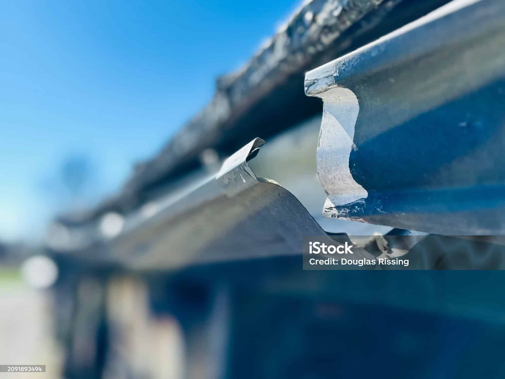 Broken Roof Gutter