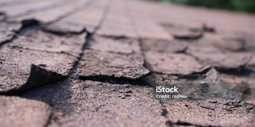 Weathered and Damaged Roof